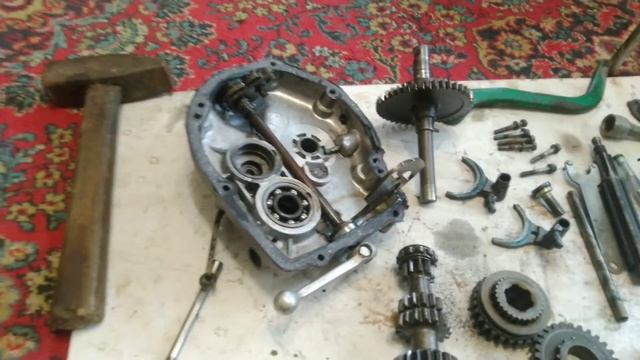#gearbox repair bulkhead gearbox of the Ural motorcycle #ремонткпп переборка КПП мотоцикла Урал