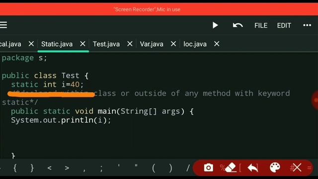 What are variables, why we use, kinds of variables,local variable,static variable,instance variable