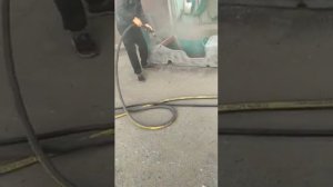 самодельный пескоструй. компрессор из двс