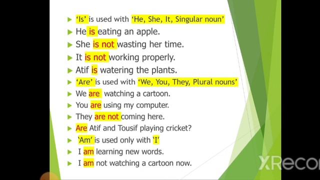 Present Simple & Present Continuous (Uses of Is, Am, Are) #presentsimple #presentcontinuoustense смотреть онлайн