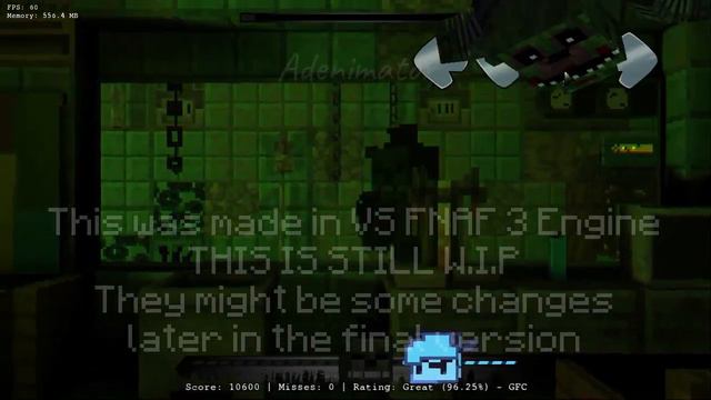 FNF Minecraft Phantom Freddy TEASER W.I.P (Fear Forever But Minecraft) смотреть онлайн
