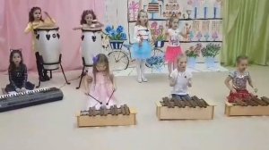 Номер "Чики-чики-чикалочки" (потешка), музыкальная гостиная, ДШИ "Гармония", Тюмень