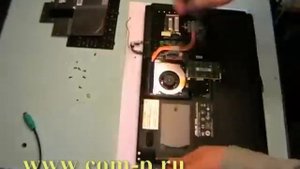 Разбираем ноутбук ASUS F5R