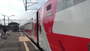 Тепловоз ТЭП70БС-299 (ТЧЭ-14) с техническим поездом №5??? (п. №025А/026А Санкт-Петербург - Москва).