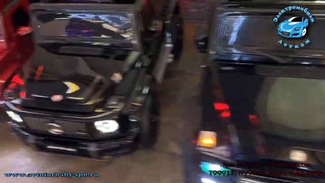 Сравнение трех моделей Мерседес T999TT K999KK 4WD G65 4WD