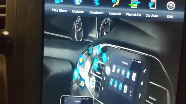 Lexus LX570 Tesla-style Android Radio смотреть онлайн