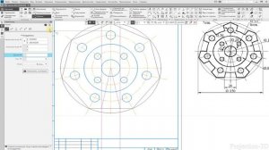 Видеоурок 001. Создание чертежа в КОМПАСЕ-3D V18.1. Решетка на формате А4.