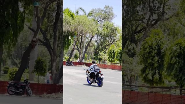 R15M entry in College ?? #bike #yamahar15m #r15m #shorts 2023