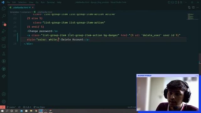 CSS Fix for blog project in django
