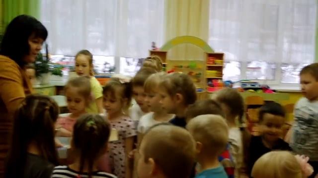 Занятие в подготовительной к школе группе 