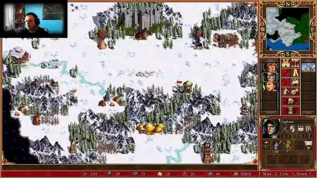 Might & Magic Heroes III HD Edition Zamek Gameplay/Walkthrough #002 PL смотреть онлайн