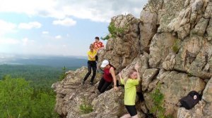 Александровская сопка и озеро Тургояк. Миасс