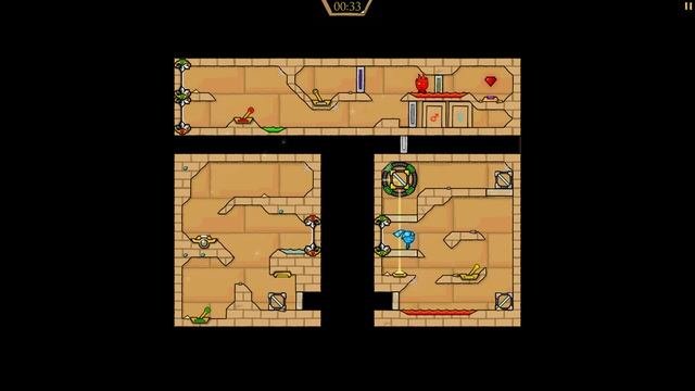 Fireboy And Watergirl - Walkthrough: Light Temple Level #5