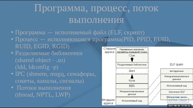 Обучение Астра Линукс июль 2021 | Урок 3