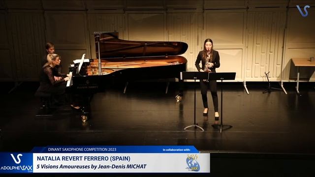 Natalia REVERT FERRERO (Spain) plays 5 Visions Amoureuses by J.D. MICHAT смотреть онлайн