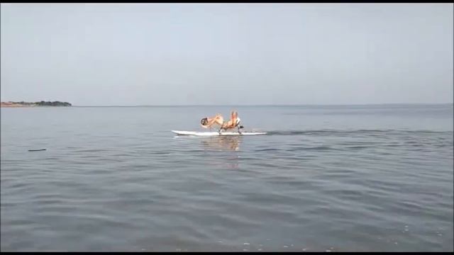 Водный веломобиль (аквабайк) от Сергея Дашевского смотреть онлайн