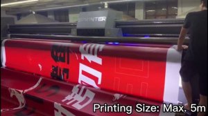 SPRINTER Professional Wide Format UV Ink-jet  Printer 5m Hybrid Printer