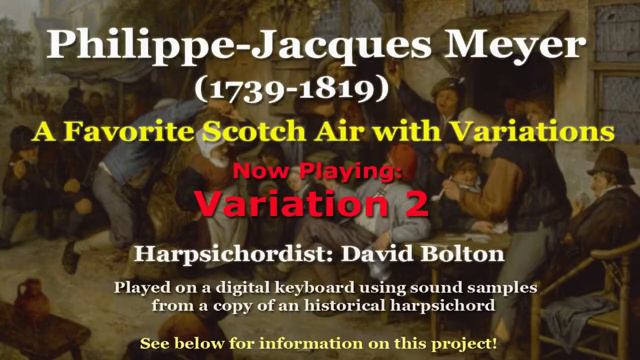 Philippe-Jacques Meyer (1737-1819): A Favorite Scotch Air with Variations смотреть онлайн