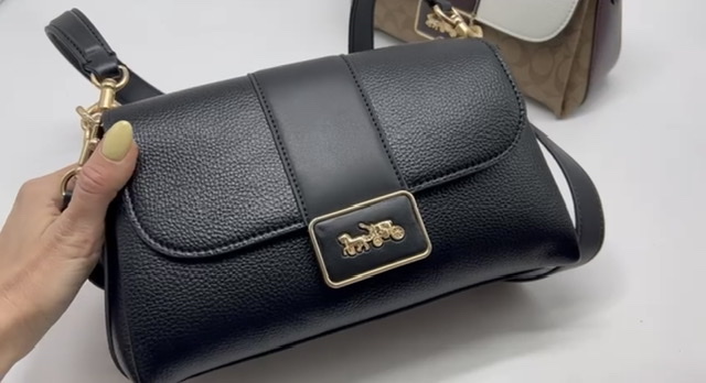 Сумка Coach чёрная новинка смотреть онлайн