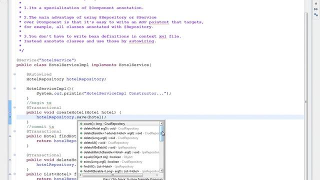 SPRING DATA JPA REPOSITORY CREATE DEMO IN TAMIL смотреть онлайн