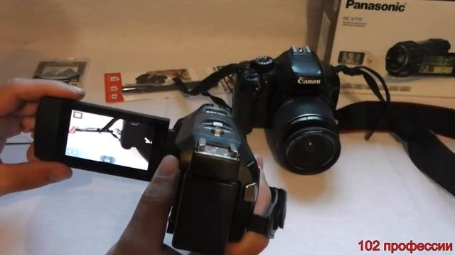 Видеокамера Panasonic hc v770 смотреть онлайн
