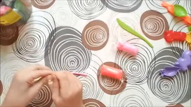 Делаем леденец из теста для лепки! смотреть онлайн