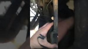 Замена пыльника рулевой колонки часть2