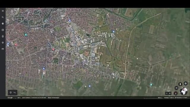НЛО в ГУГЛ КАРТАХ
