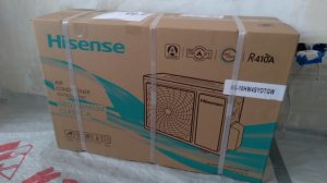 Сплит-система Hisense AS-10HW4SYDTG5G/AS-10HW4SYDTGW - купили и привезли домой