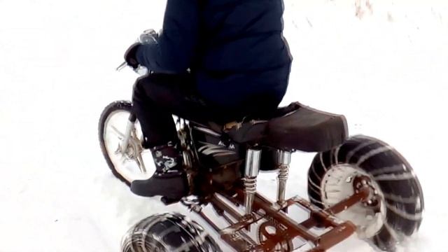 Трицикл из мопеда Альфа смотреть онлайн