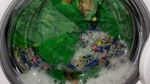 Стирка постели.Хлопок Эко 60°,1000 оборотов.