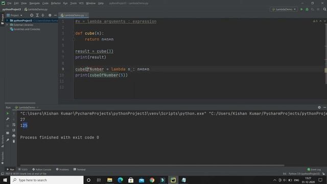 Python Lambda Functions | Python Tutorial for Beginners | Anonymous Function In Python