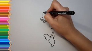 Как нарисовать дельфина ребенку поэтапно