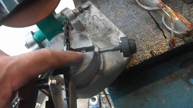 Доработка заточного станка из ОБИ для пильных цепей(устранение люфтов). смотреть онлайн