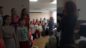 Сводный хор. Детская песенка "Кап-кап"