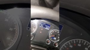 MAN tgx. Некоторые функции бортового компьютера.