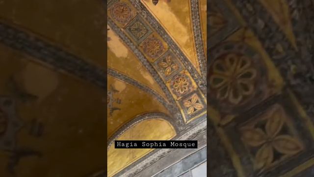 Visiting Hagia Sophia Mosque. Part 3 #hagiasophia #istanbul #mosque #turkey #tourism