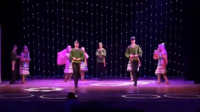 748 Народный ансамбль танца «Тантăш» Татарский «Молодёжный танец»