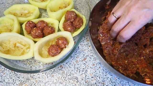 НАКОРМИЛА семью на РАЗ ?ФАРШИРОВАННЫЙ КАРТОФЕЛЬ