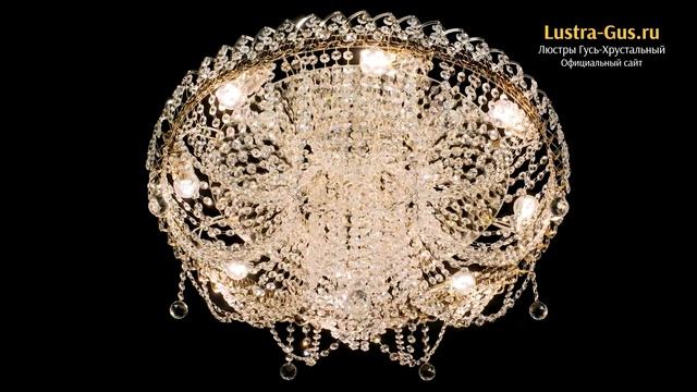 Хрустальная люстра «Вероника» - Гусь-Хрустальный завод - lustra-gus.ru