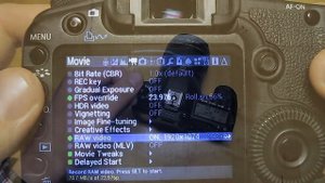 Magic Lantern, Canon 5D Mark ll, несколько преимуществ съёмки RAW видео в кроп-режиме