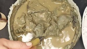 АСМР ~ ? Замачивание глины ? Чародейка,  Кембрийская. Приятные звуки воды ?♀️?