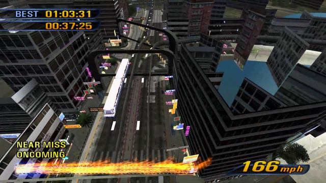 Burnout 3: Takedown - A Lap of Golden City from Overhead смотреть онлайн