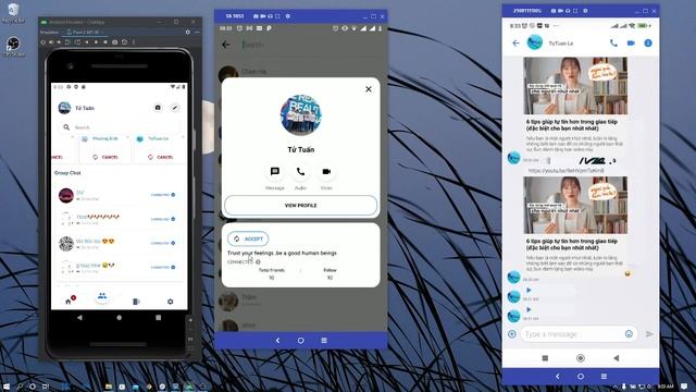 ? Let's build MESSINGING ANDROID ! (Firebase, node js, web rtc.....) смотреть онлайн