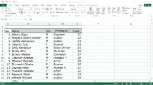 2  Microsoft Excel for Beginners - Basic Tutorial in Amharic Editing Fonts Alignments Ethio LiQ