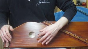 Уроки игры на 12-струнных гуслях.Урок 7("Плач Адама")