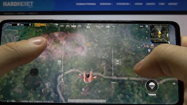 Как на Samsung Galaxy A72 идёт PUBG Mobile? На каких настройках и в сколько FPS? Гейм тест пабджи.