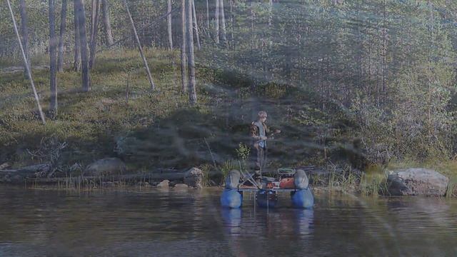Моторный катамаран (тримаран) Мастеркат Т-60. Демонстрация на воде.