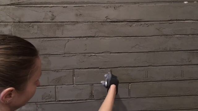 Кирпичи Легко из обычной цементной штукатурки
