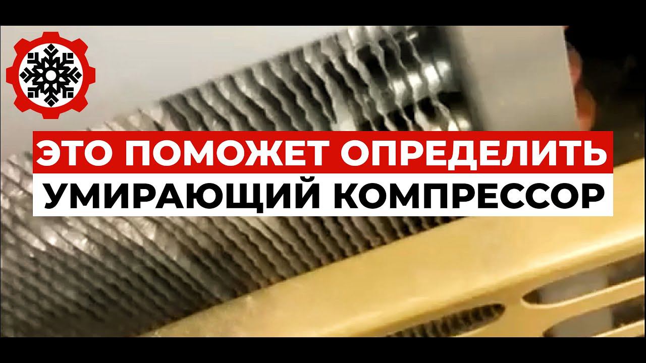 Звуки компрессоров, которые находятся на стадии умирания.